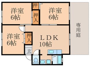 エクレール・パナＡの物件間取画像